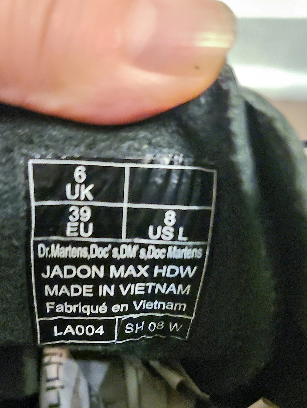 Dr. Martens Jadon Max Hardware Platform Buckle Boots - Picture 9 of 9